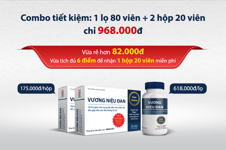 Vương Niệu Đan giá bán bao nhiêu 1 hộp 1