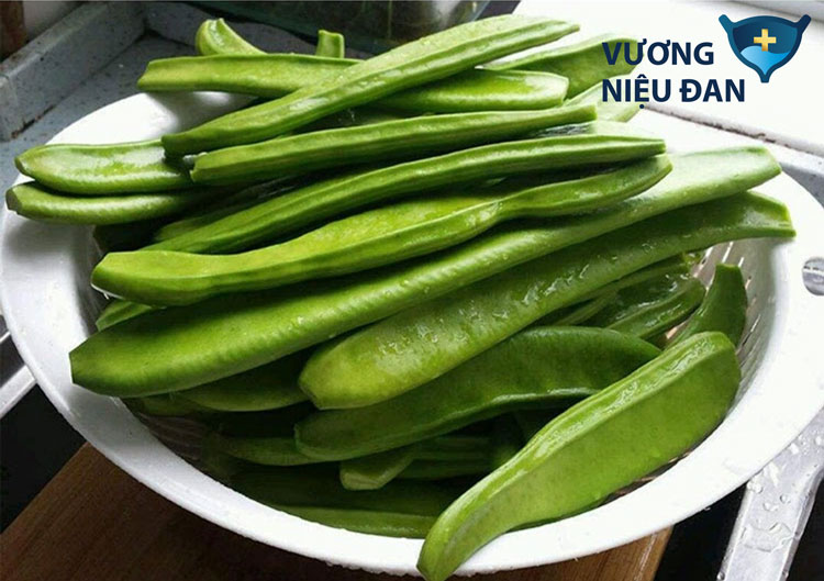 Rửa sạch và để ráo đậu dao