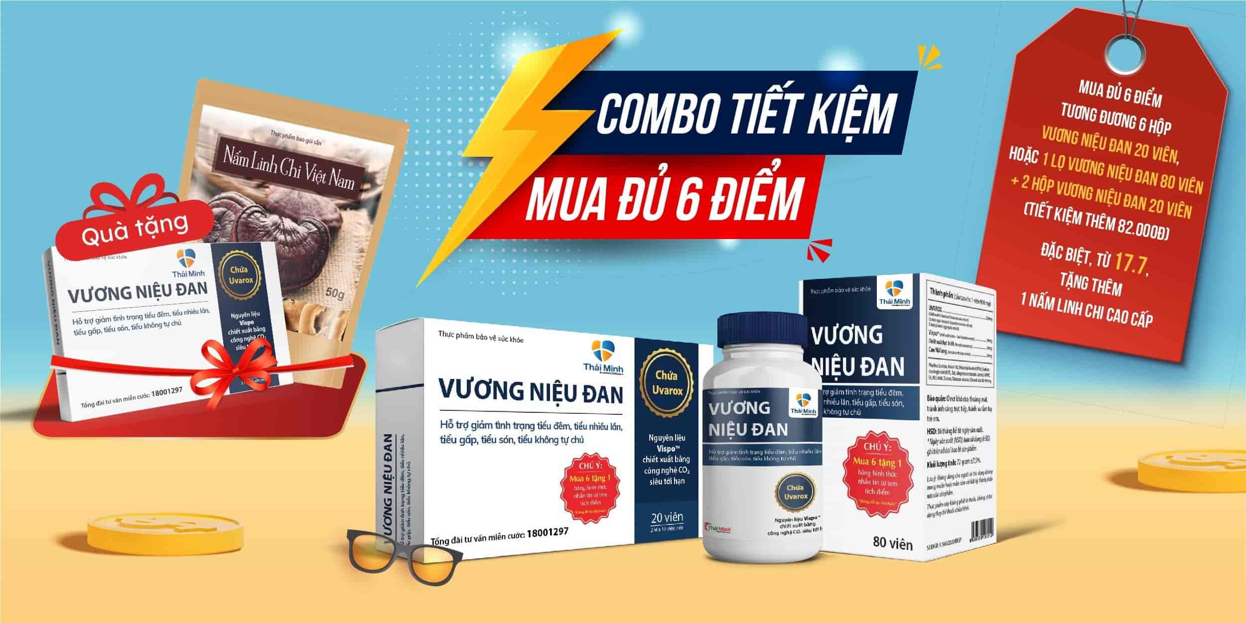 Hướng dẫn cách mua Vương Niệu Đan và nhận quà 1