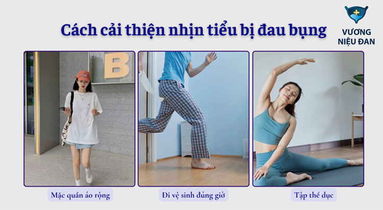 Nhịn tiểu bị đau bụng dưới và cách cải thiện