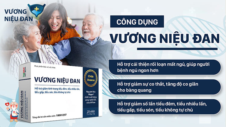 Vương Niệu Đan - Giải pháp hỗ trợ cải thiện tình trạng tiểu nhiều, tiểu không tự chủ