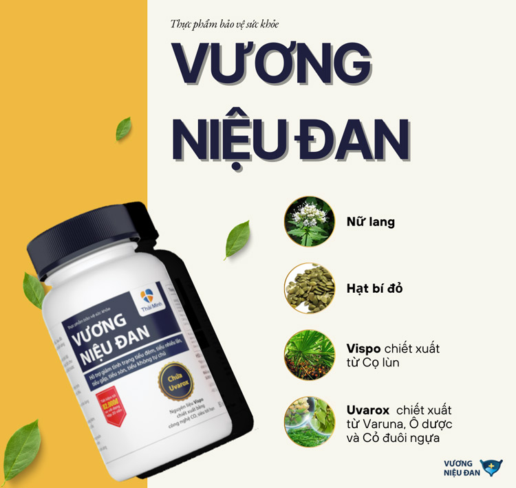 Vương Niệu Đan được chiết xuất từ nhiều loại thảo dược, hoạt chất tự nhiên tốt cho tình trạng tiểu đêm, tiểu nhiều lần