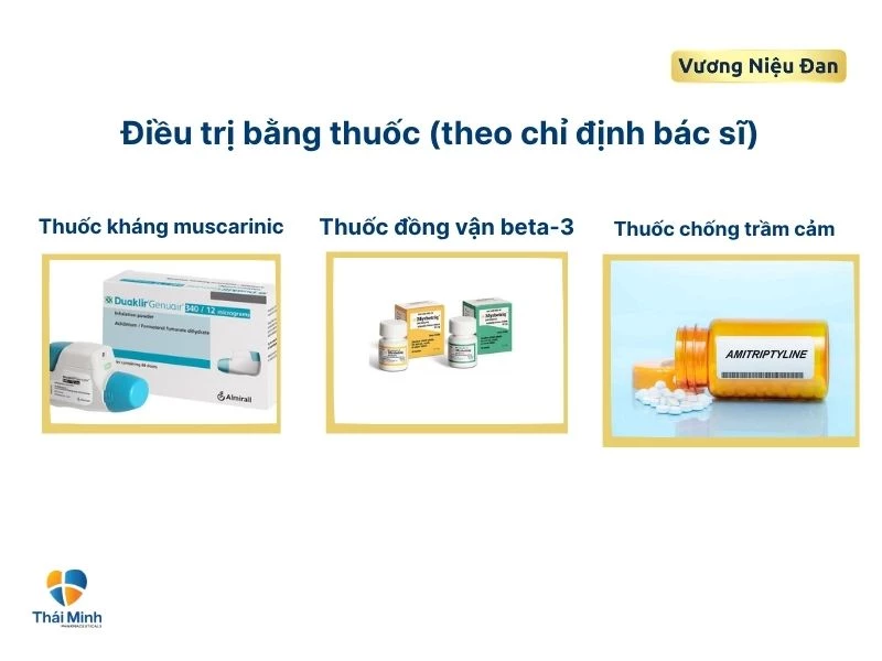 Thuốc điều trị tiểu gấp