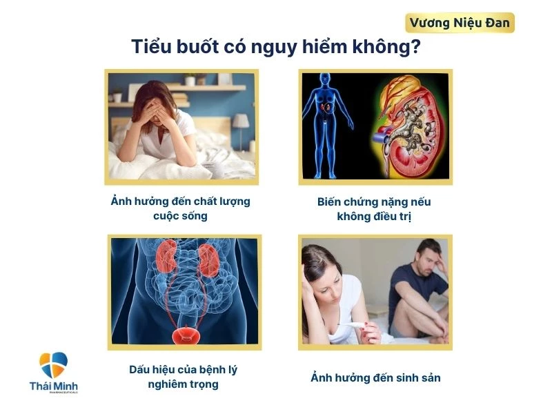 Tiểu buốt ảnh hưởng cuộc sống