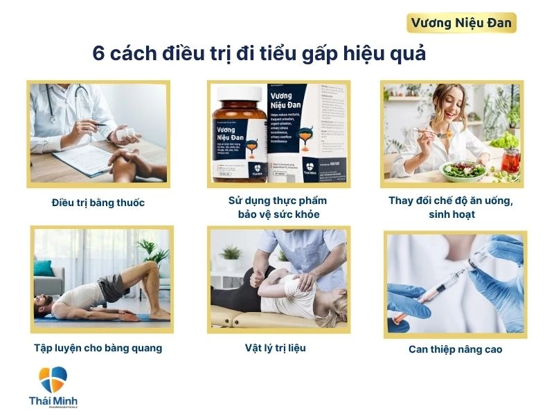 Điều trị tiểu gấp cho bệnh nhân