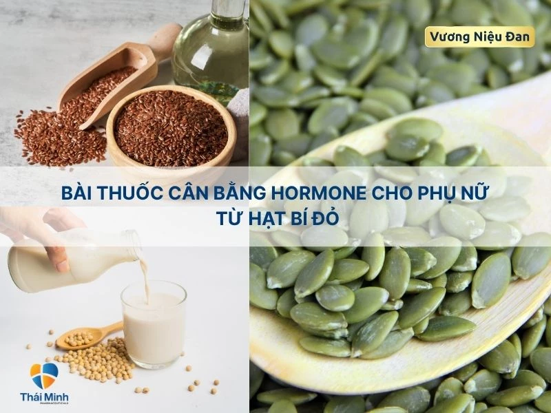 Cân bằng hormone nữ với hạt bí đỏ