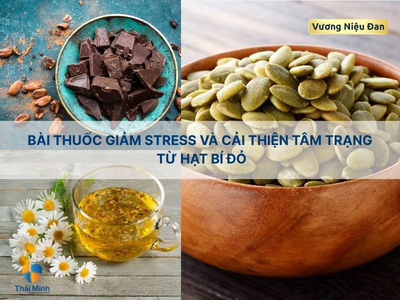 Giảm stress với hạt bí đỏ
