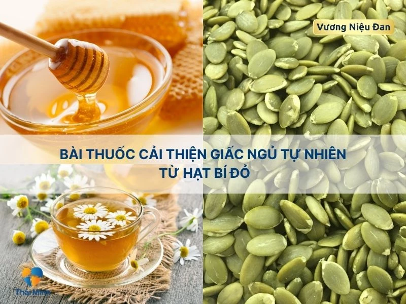 Cải thiện giấc ngủ với hạt bí đỏ