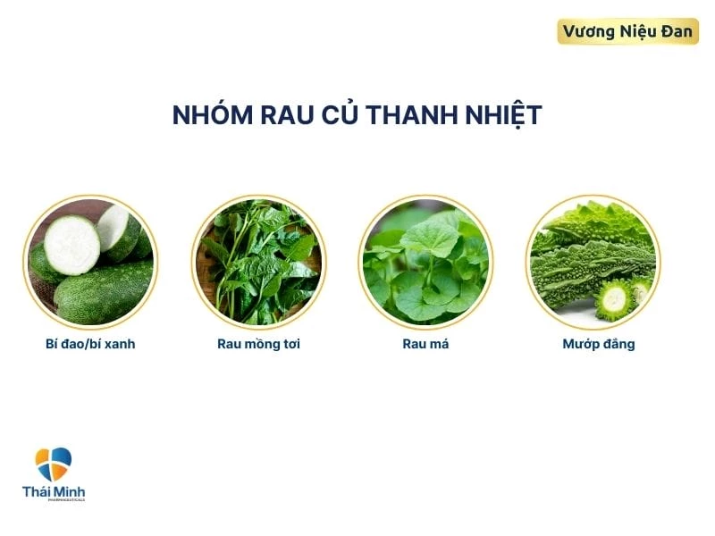 Thực phẩm điều trị cải thiện bàng quan