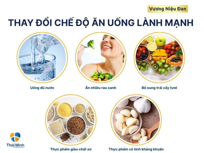 Thực đơn ăn uống giúp trị tiểu buốt