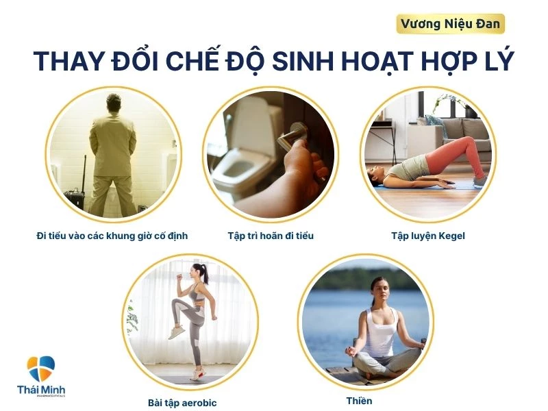 Sinh hoạt hợp lý giúp trị tiểu nhiều lần