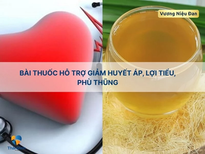 Hỗ trợ huyết áp với râu ngô
